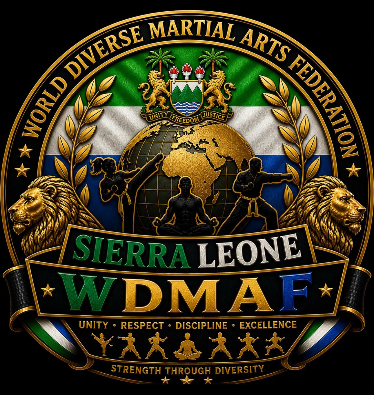 World Diverse Martial Arts - Sierra Leone logo